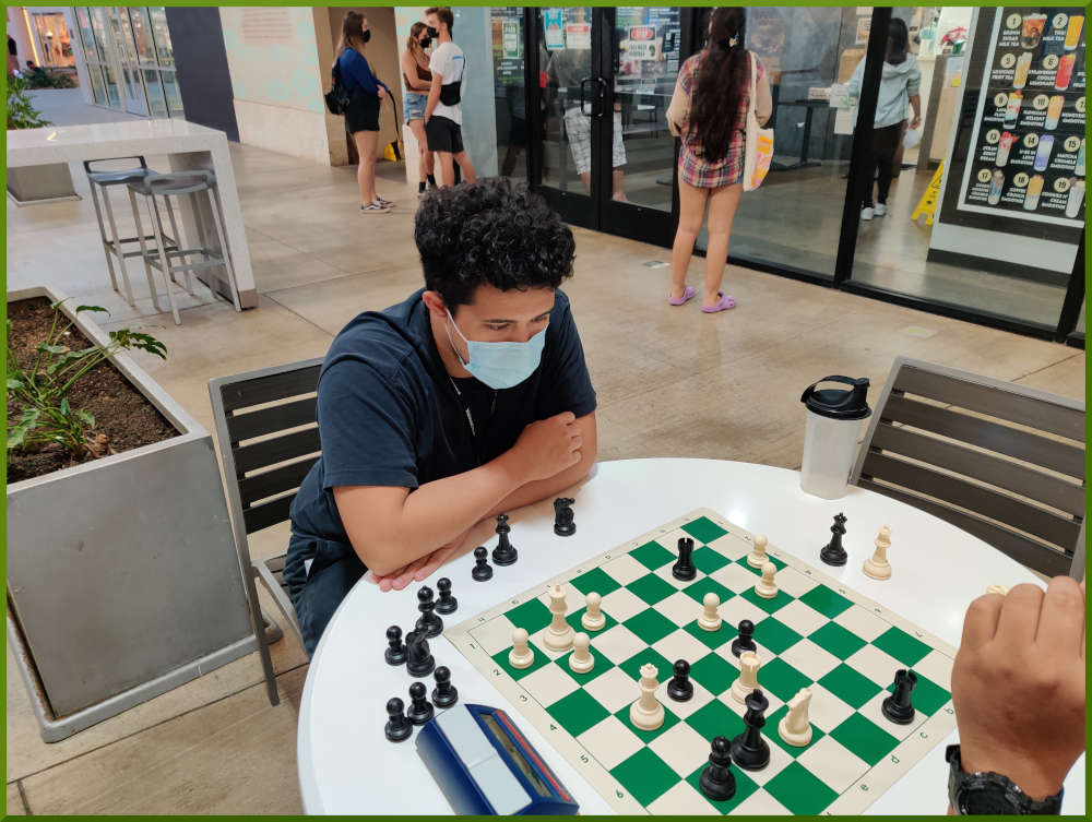 January 25th, 2022. Ka Makana Alii chess meetup.