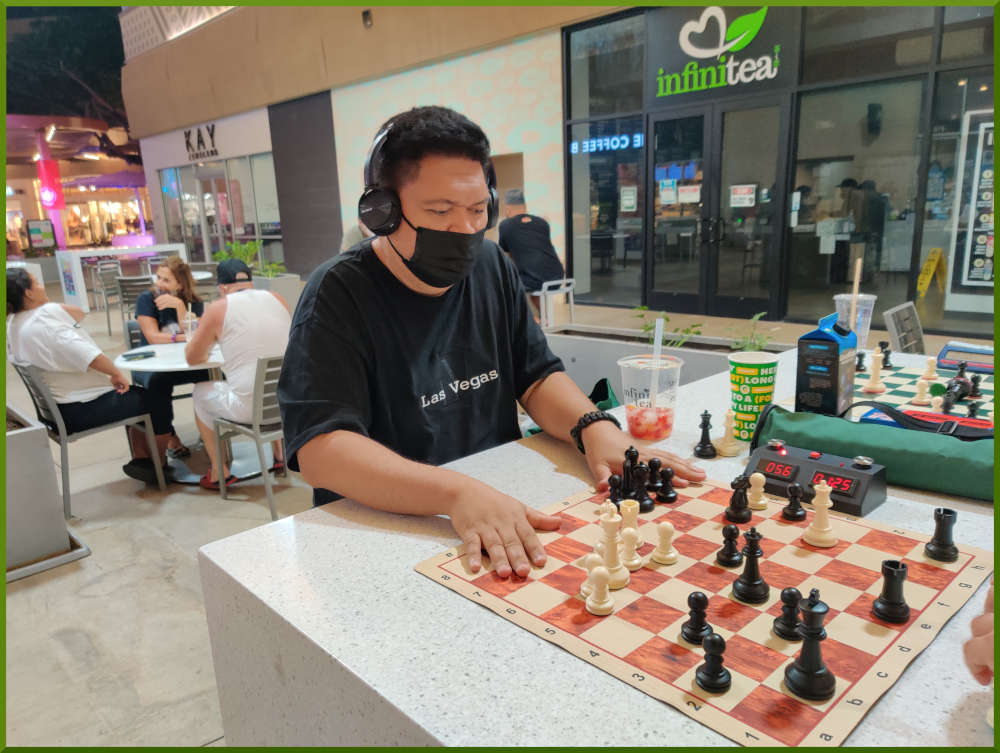 January 25th, 2022. Ka Makana Alii chess meetup.