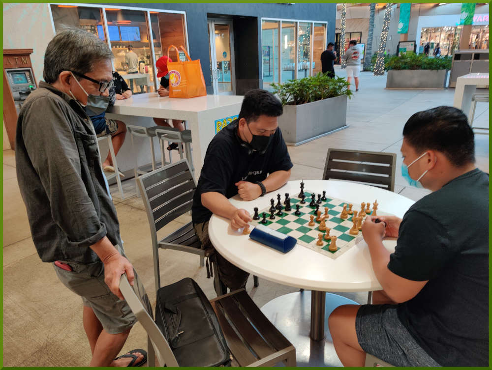 February 8th, 2022. Ka Makana Alii chess meetup.