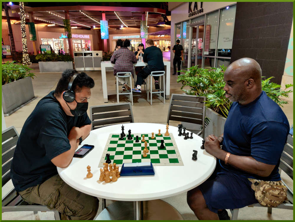 February 8th, 2022. Ka Makana Alii chess meetup.