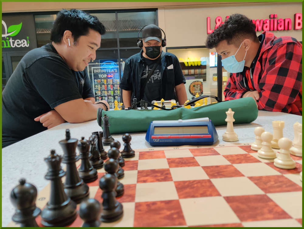 February 15th, 2022. Ka Makana Alii chess meetup.