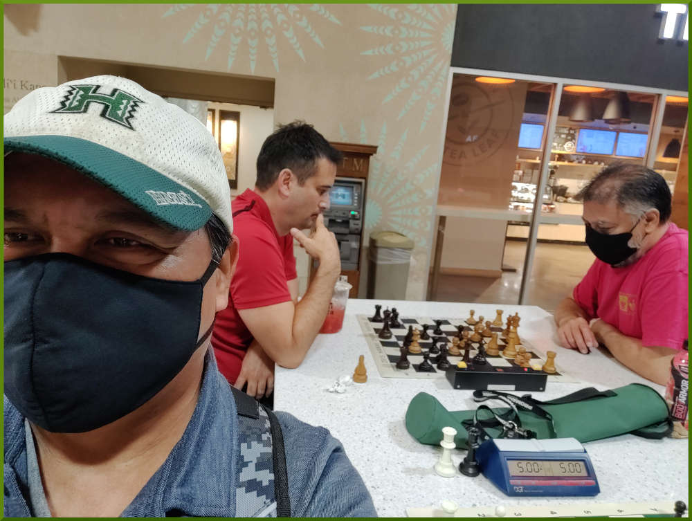 February 22nd, 2022. Ka Makana Alii chess meetup.