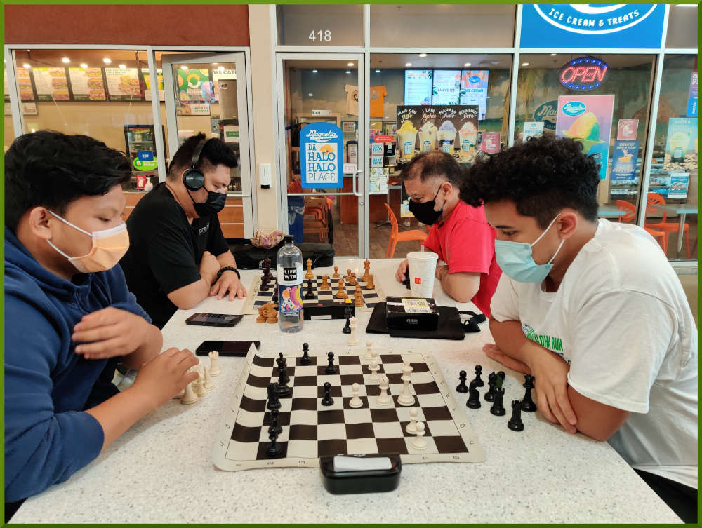 March 1st, 2022. Ka Makana Alii chess meetup.