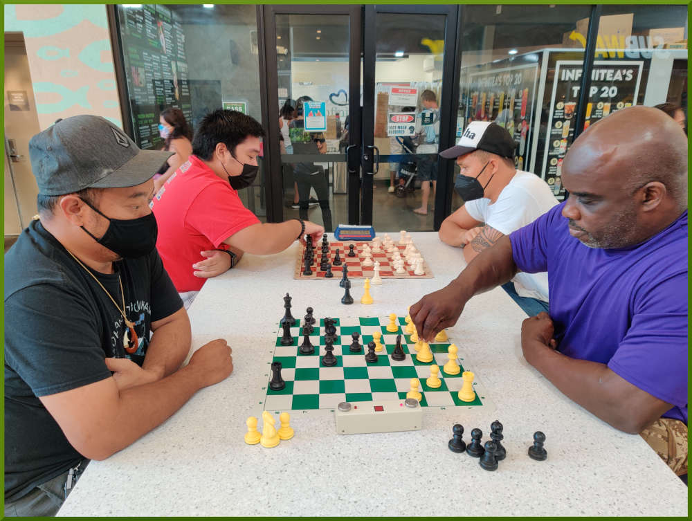 March 1st, 2022. Ka Makana Alii chess meetup.