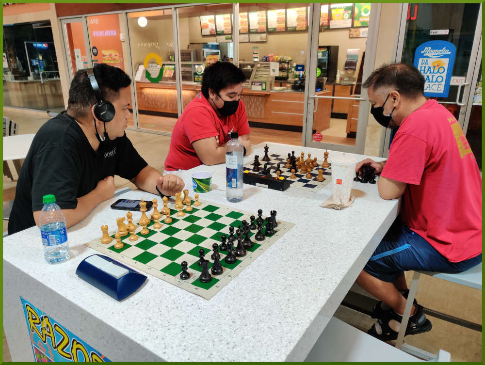 March 1st, 2022. Ka Makana Alii chess meetup.