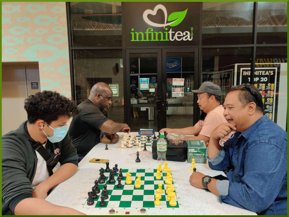 March 15th, 2022. Ka Makana Alii chess meetup.