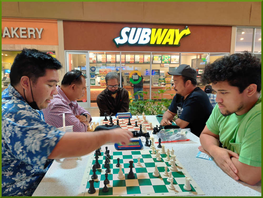 March 22nd, 2022. Ka Makana Alii chess meetup.