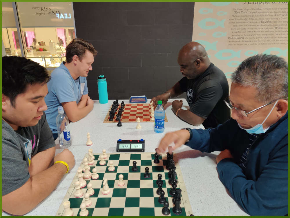 December 20th, 2022. Ka Makana Alii chess meetup. 