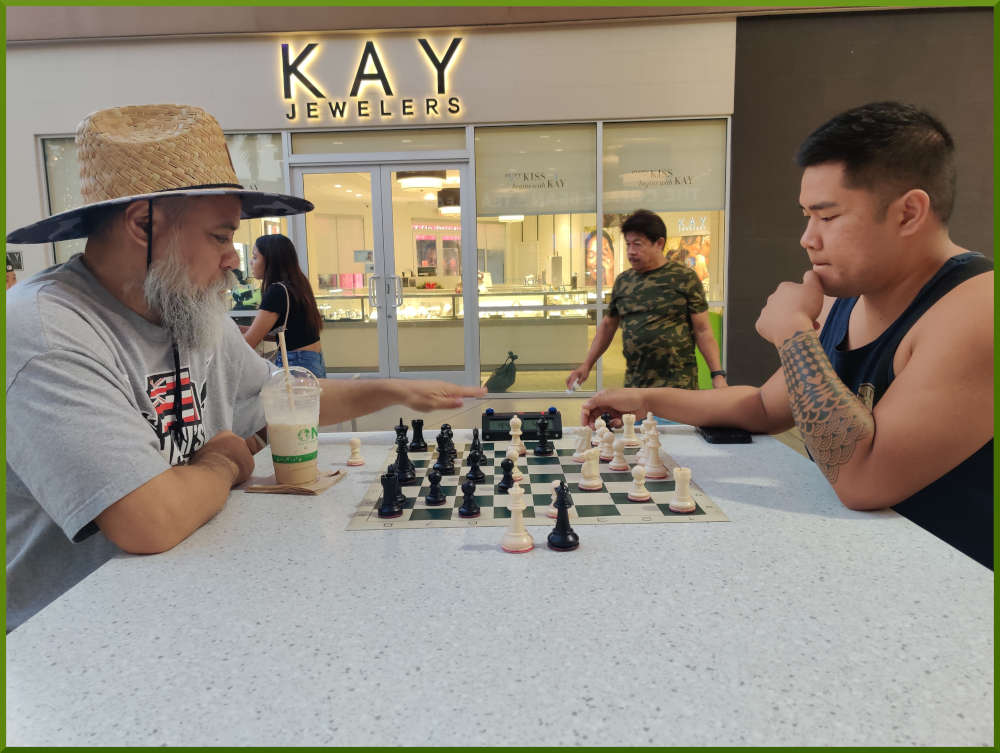 December 27th, 2022. Ka Makana Alii chess meetup. 