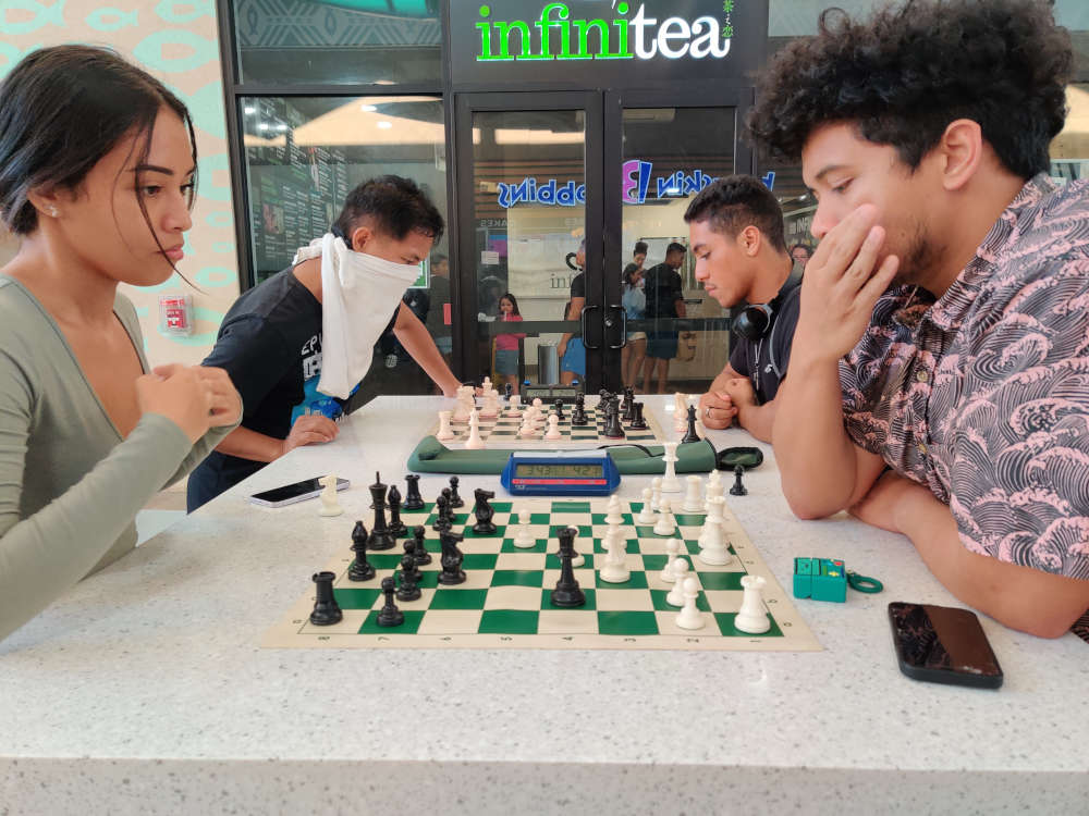May 30, 2023. Ka Makana Alii mall chess meetup.