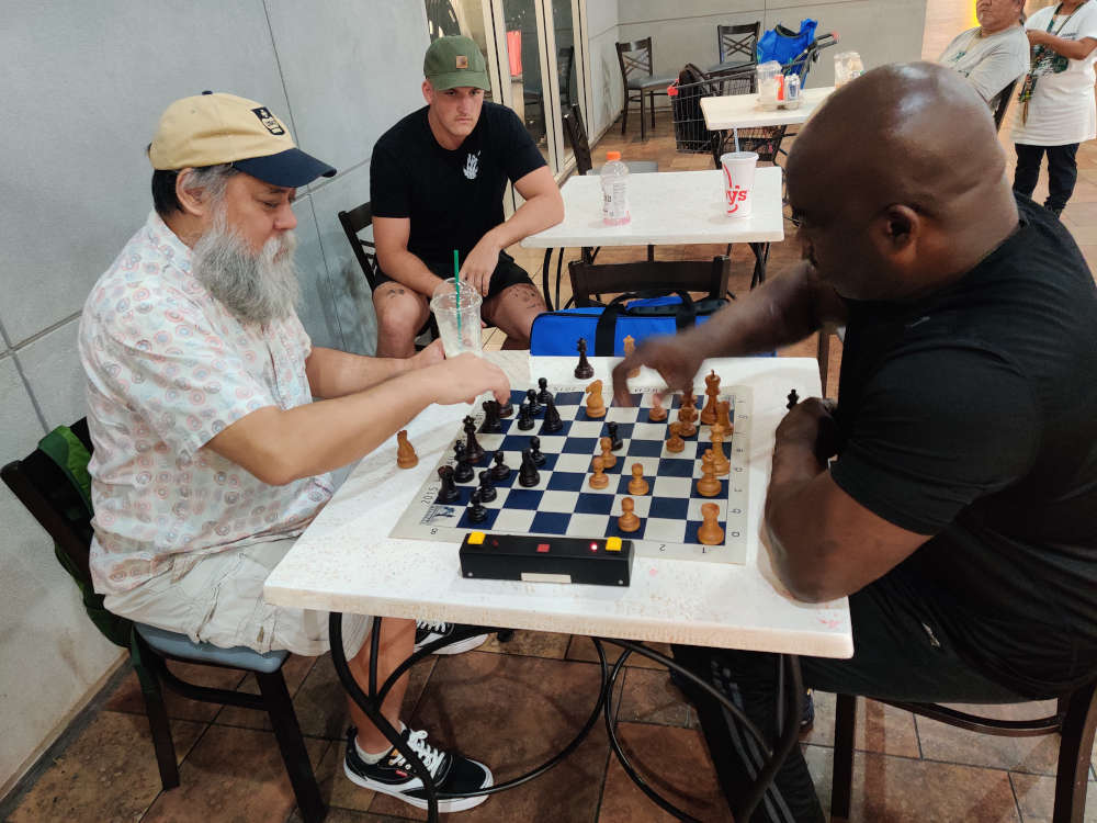 March 16, 2023. Chess meetup at Pearlridge Center.