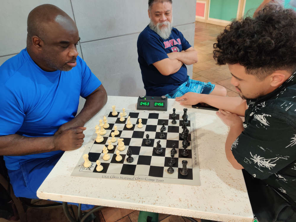 April 13, 2023. Pearlridge Center Chess Meetup.