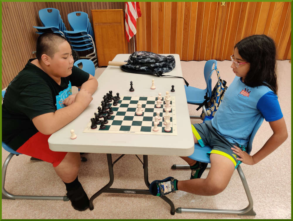 August 18, 2022. Chess meetup at Wahiawa Public Library.